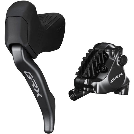 Shimano BL-RX825 GRX Hydraulic Disc Brake Lever & BR-RX820 Caliper - Left Rear