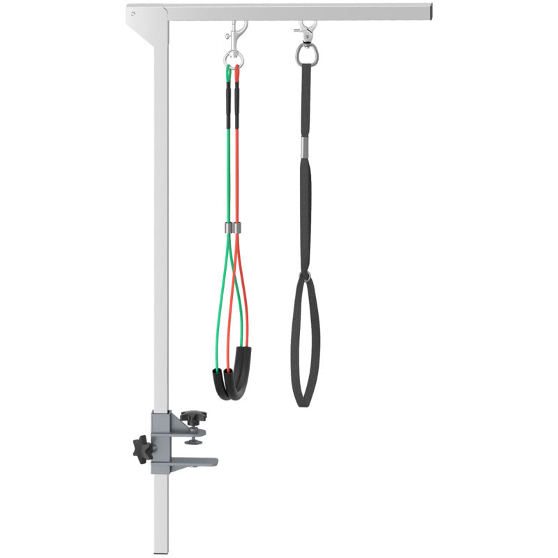 Adjustable Pet Grooming Arm 65cm Foldable Grooming Holder With Secure Clamp For Medium Dogs
