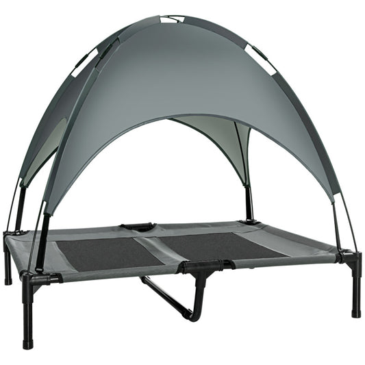 Elevated Dog Bed Cooling Raised Pet Cot 92cm - Supports Up To 20kg