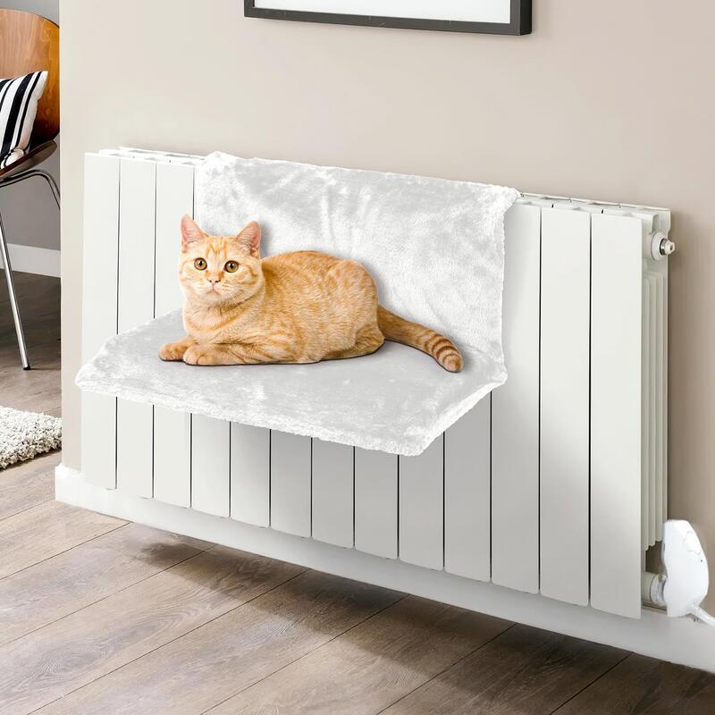 Vinsani Cat Radiator Bed - White