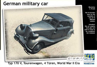 Germ. military car Typ 170V Tourenwagen