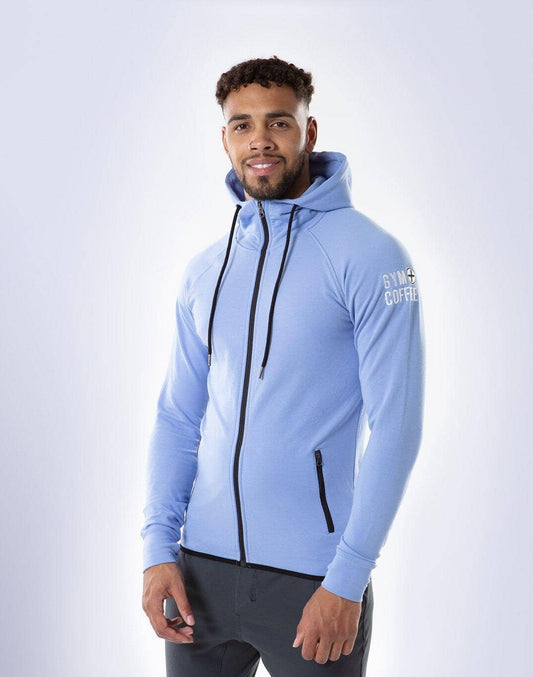 Men's Classic Sky Blue Hoodie - Small / Sky Blue