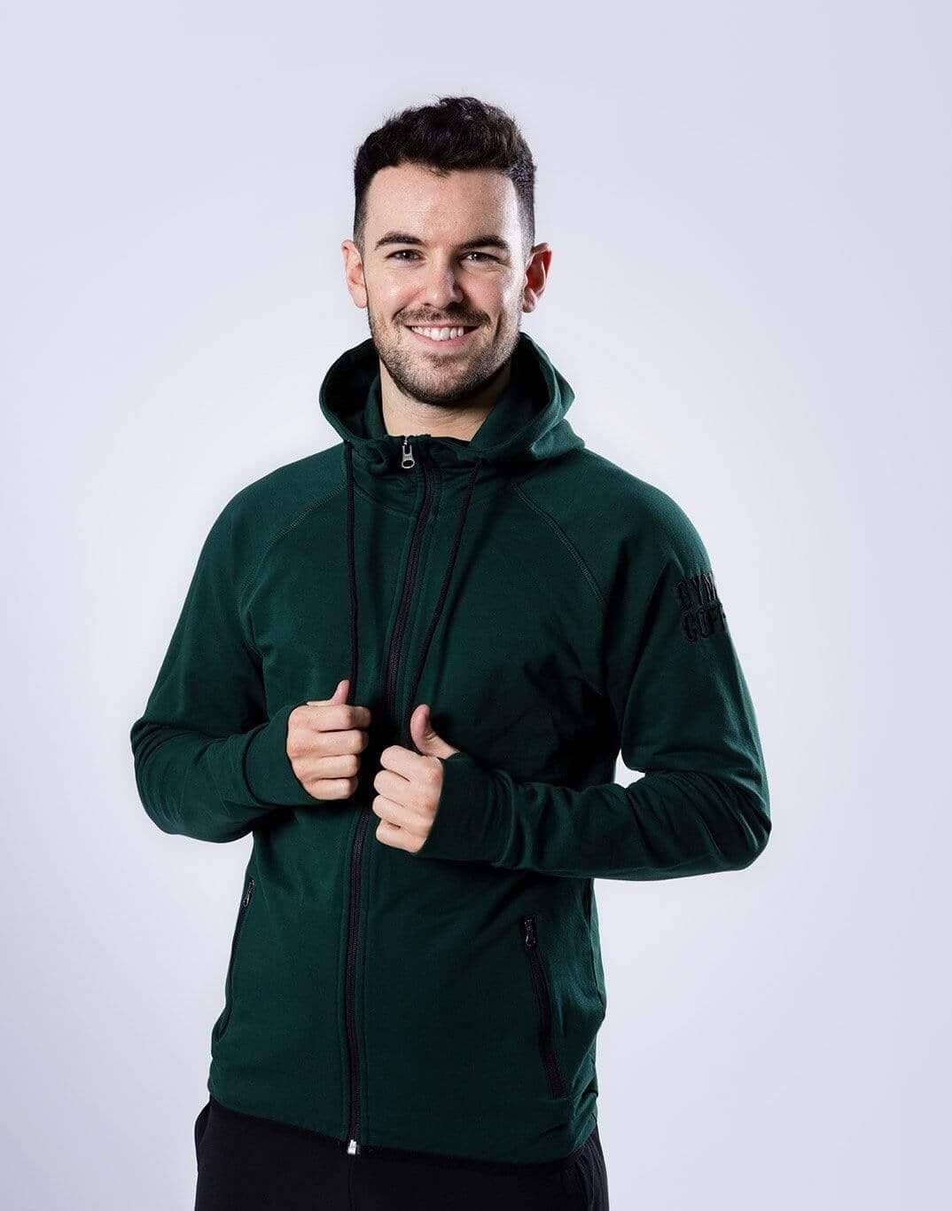 Men's Forest Green Hoodie - Small / Forest Green