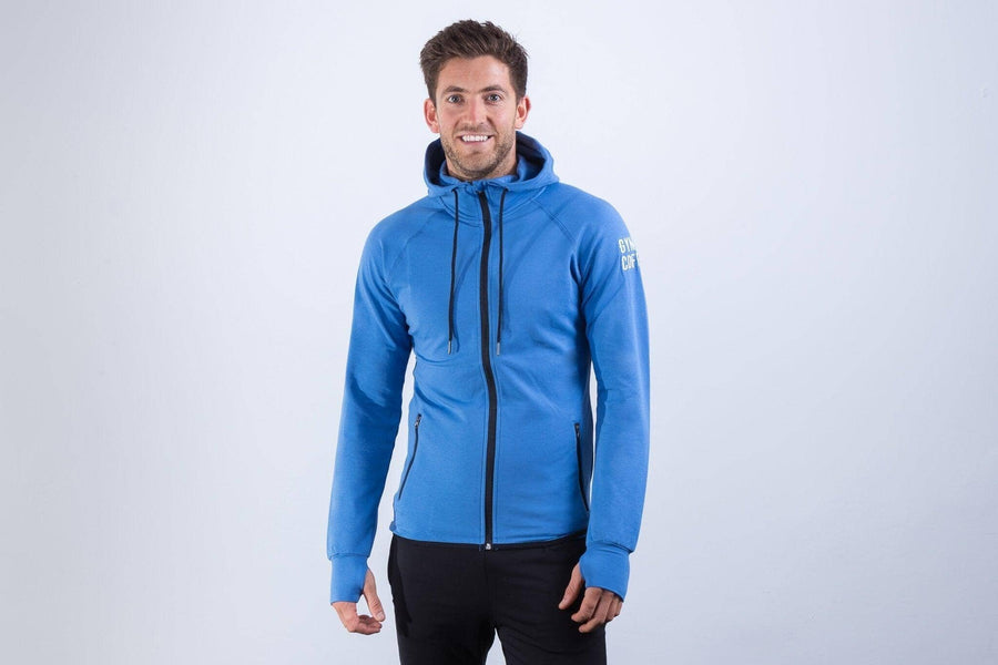Men's Ocean Blue Hoodie - Small (36-38) / Ocean Blue