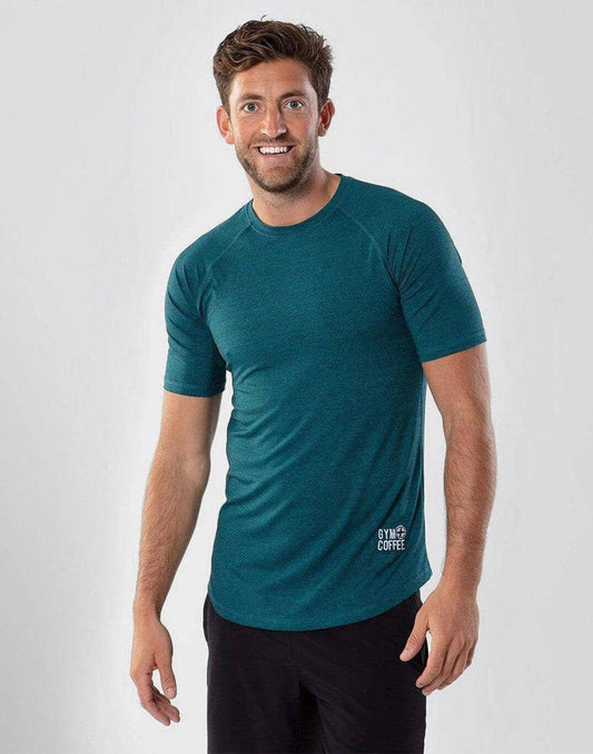 Raglan Tech in Teal - Small / Teal