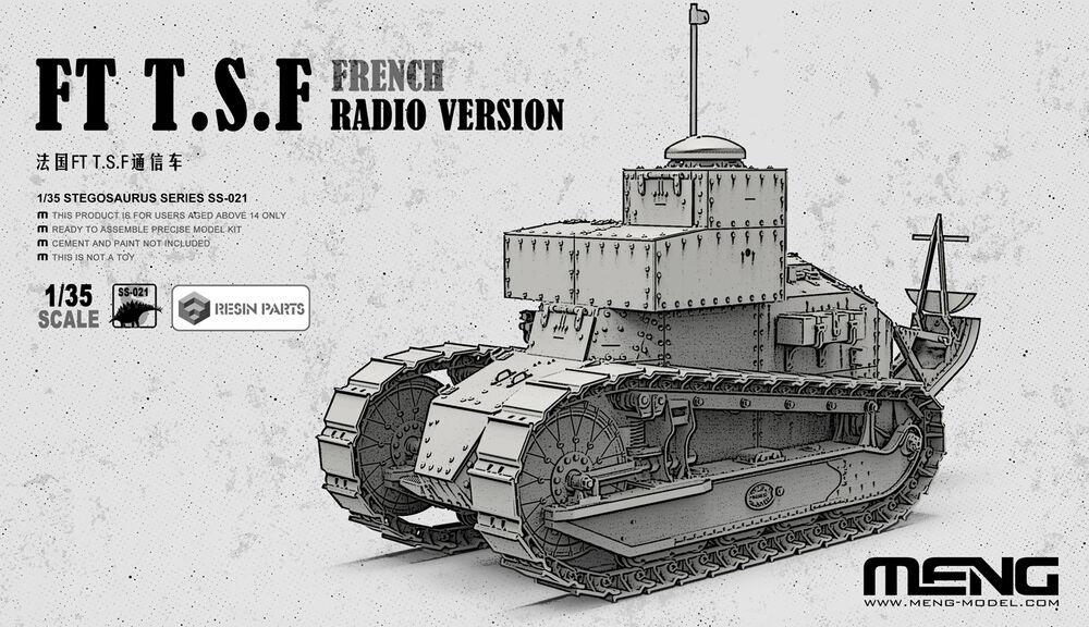 French FT T.S.F Radio Version (incl. resin parts)
