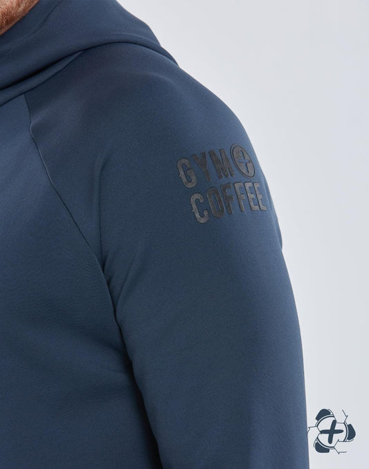 Mens Kinetic Hoodie in Petrol Blue - Small / Petrol Blue