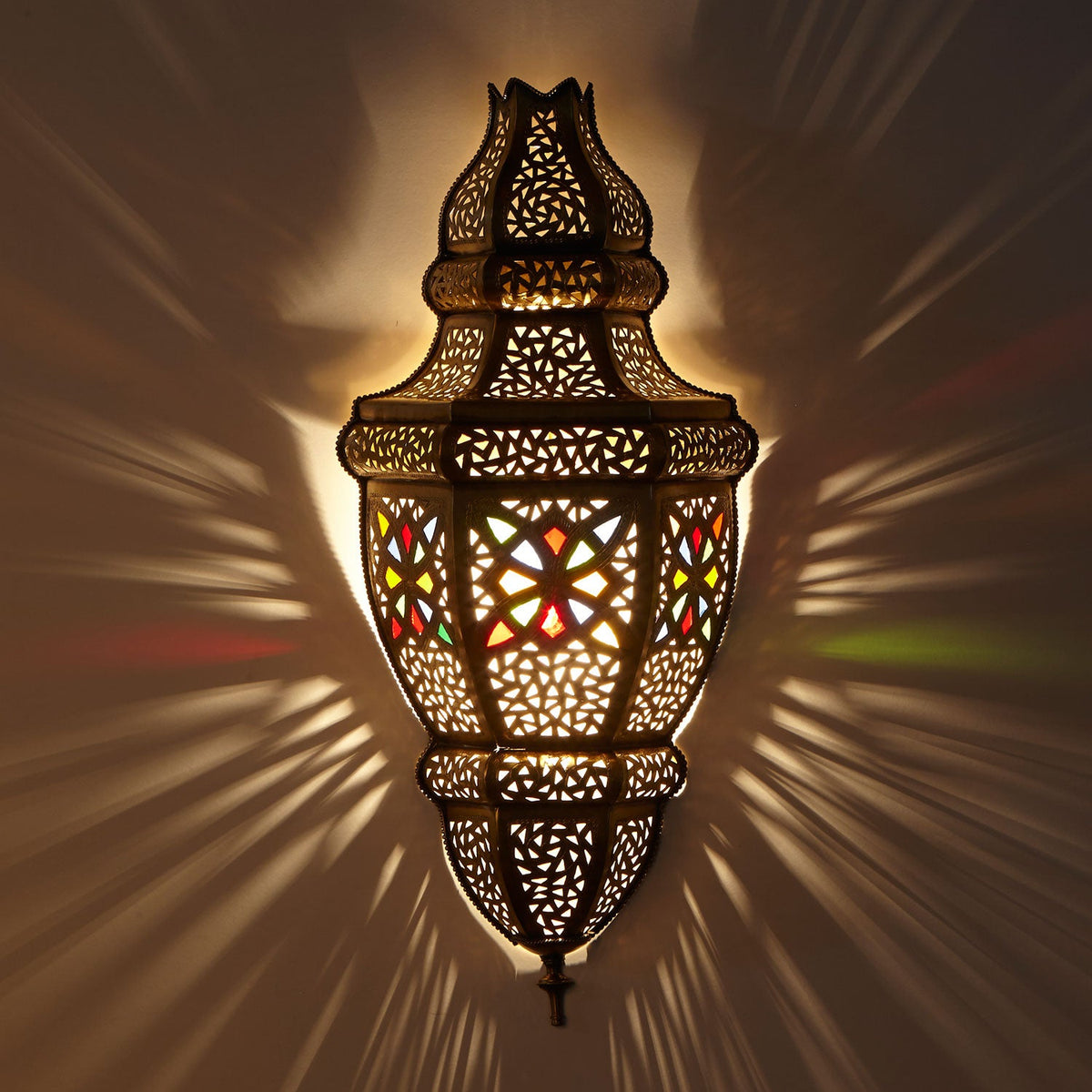 Messing Wandlampe Ayah