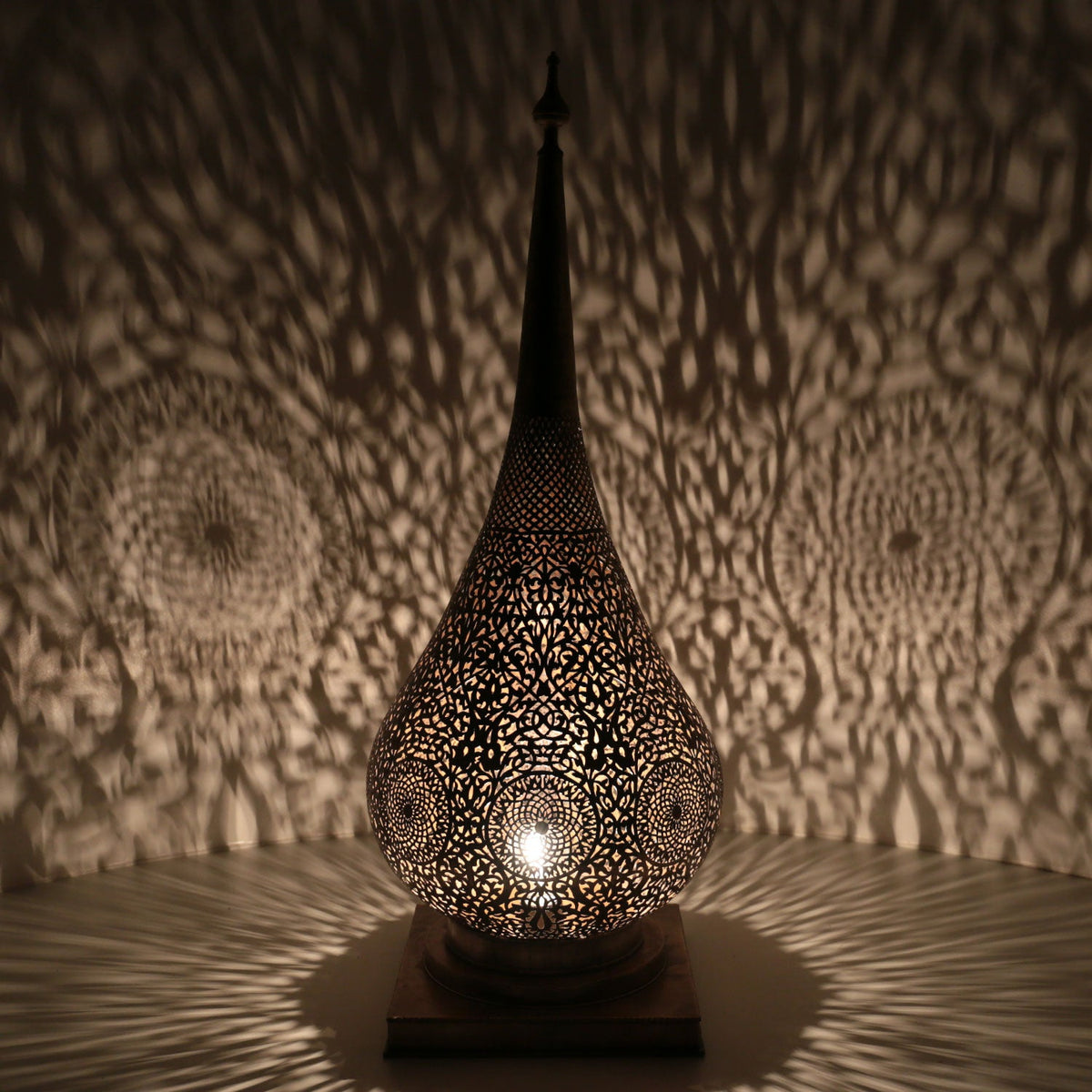 Messinglampe Jalal