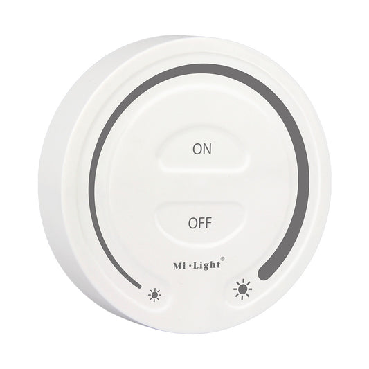 MiBoxer FUT087 LED Fernbedienung Weiß – für einfarbige LED Streifen, 2,4 GHz Funk, 1 Zone