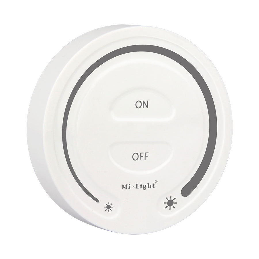 MiBoxer FUT087 LED Fernbedienung Weiß – für einfarbige LED Streifen, 2,4 GHz Funk, 1 Zone