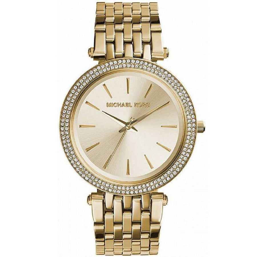 Michael Kors MK3430 Darci Crystal Gold Tone Stainless Steel Women's Watch