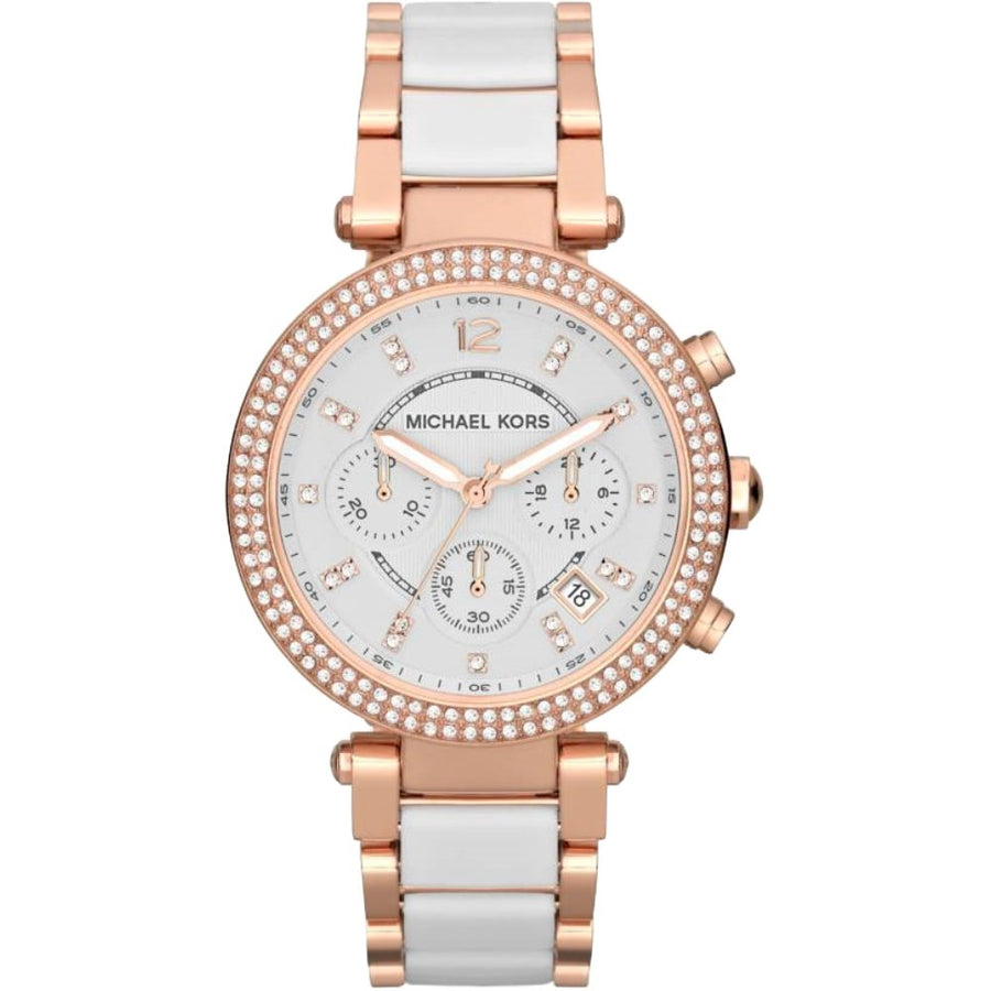 Michael Kors MK5774 Parker Chronograph Two-Tone Ladies Watch