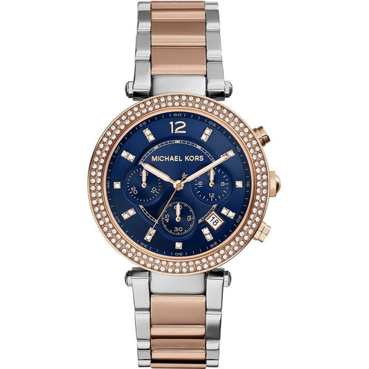 Michael Kors MK6141 Parker Ladies Glitzy Two Tone Watch