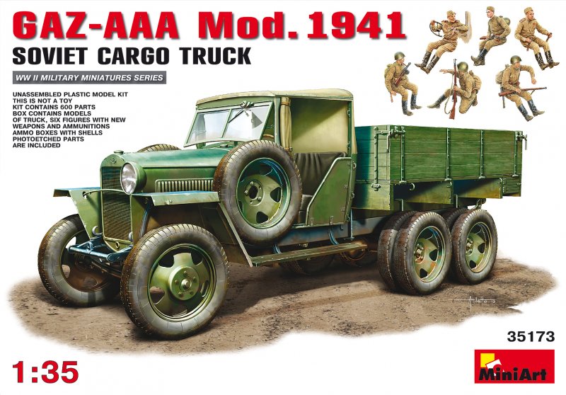 GAZ-AAA Cargo Truck Mod. 1941