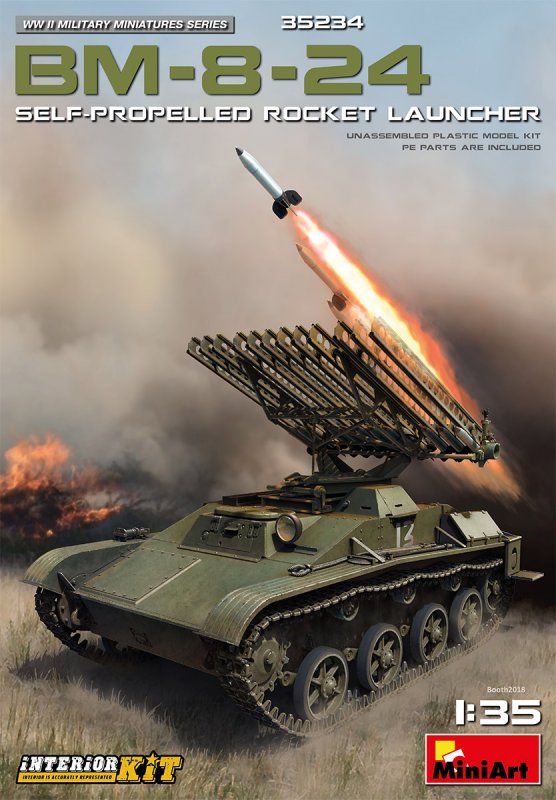 BM-8-24 Self-Propelled Rocket Launcher - Interior Kit
