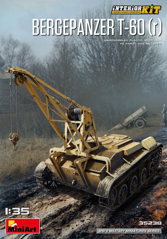 Bergepanzer T-60(r) Interior Kit