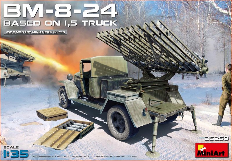 BM-8-24 Based on 1,5t Truck