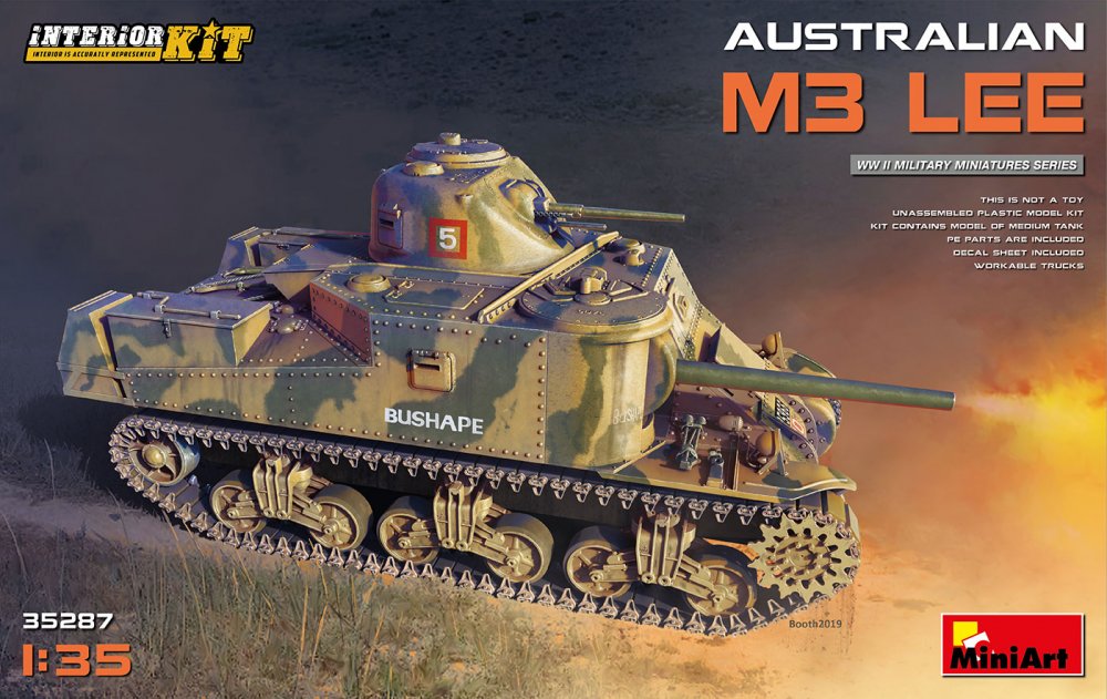 Australian M3 Lee - Interior Kit