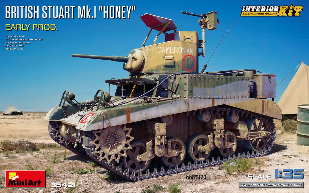 Brit. Stuart Mk.I mit Interior