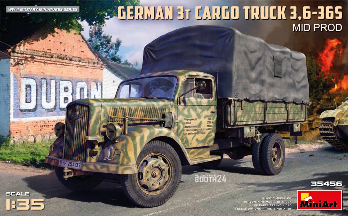 3t Cargo Truck 3,6-36S - Mid Production