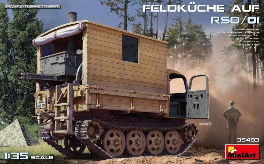 Dt. Feldküche auf RSO/01