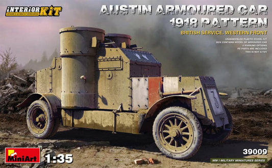 Austin Armoured Car - 1918 Pattern - British Service - Western Front - Interior Kit