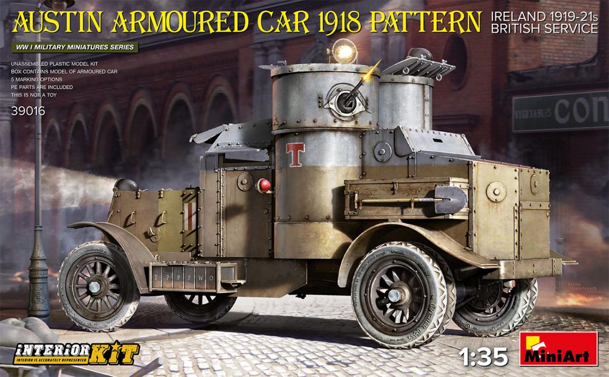 Austin Armoured Car 1918 Pattern - Ireland 1919-21 British Service - Interior Kit