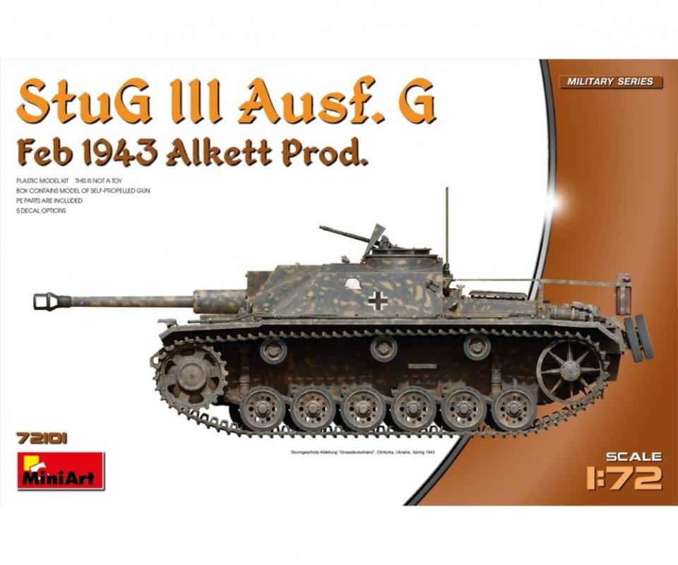 Dt. StuG III Ausf.G Prod. 1943 Alk.