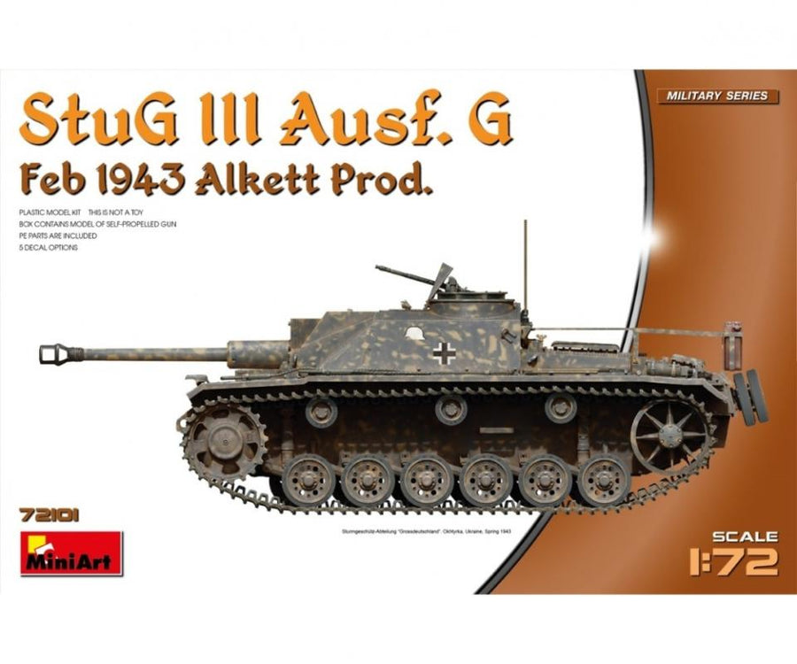 Dt. StuG III Ausf.G Prod. 1943 Alk.