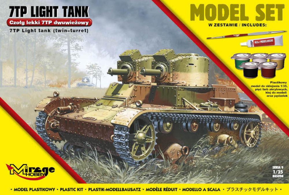7TP Light Tank Twin Turret (Model Set)