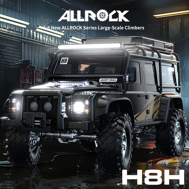 MJX Hyper Go H8H+ Upgrade 1/8 Scale 2.4G Off Road 2-Speed Gear Brushless ESC RC Rock Crawler - H8H+