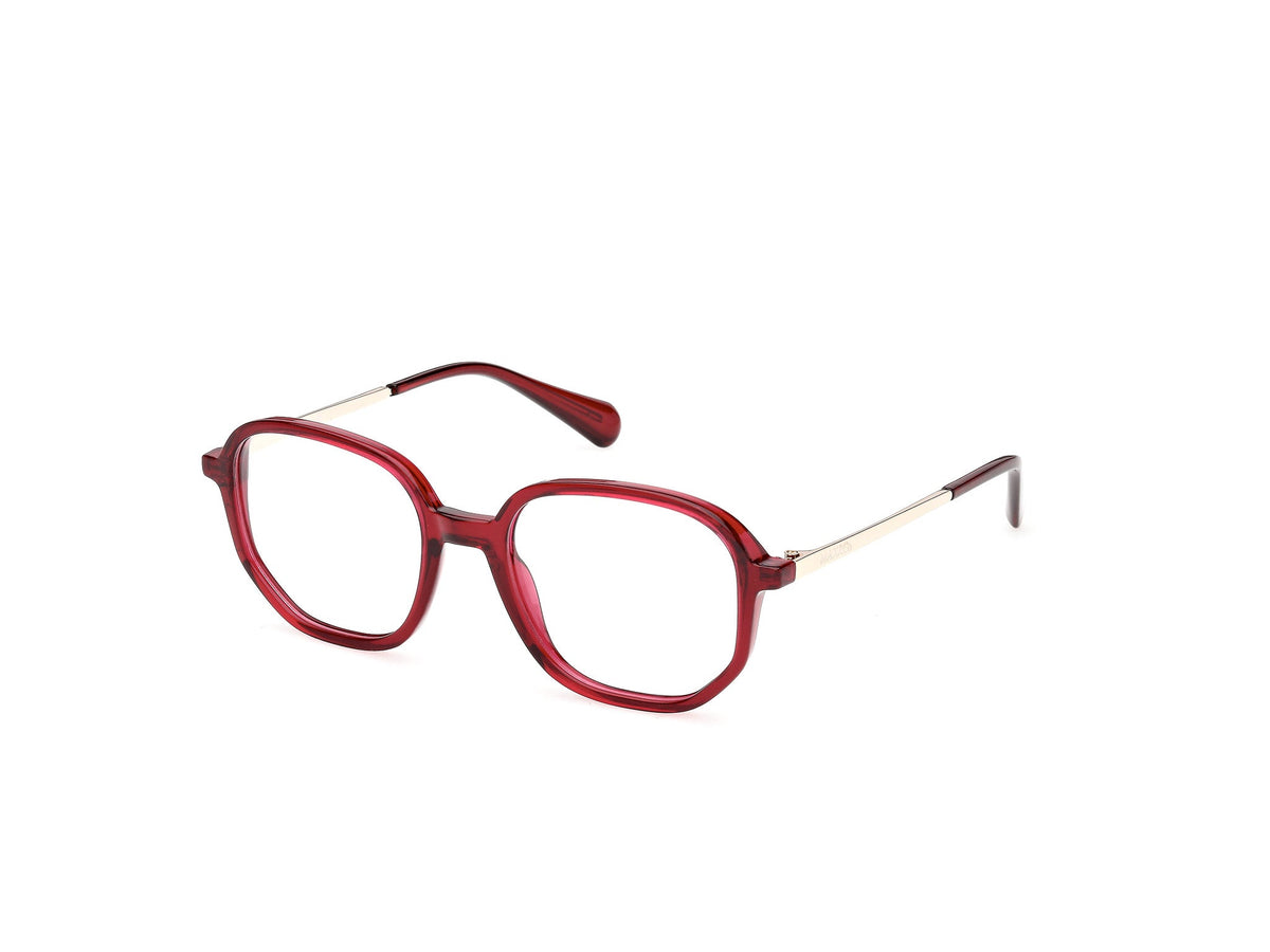 MAX&Co MO5199 069 Woman Optical frames Injected Bordeaux  Geometric Normal