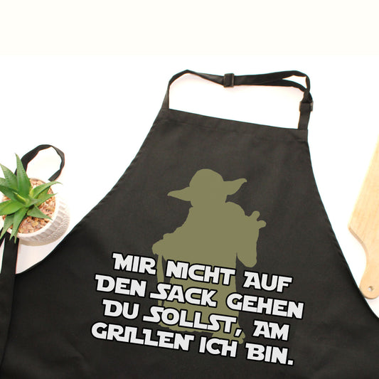 Mir nicht auf den Sack gehen Du sollst, am Grillen ich bin - Grillschürze