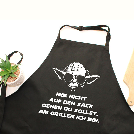 Mir nicht auf den Sack gehen Du sollst, am Grillen ich bin - Grillschürze Motiv 2