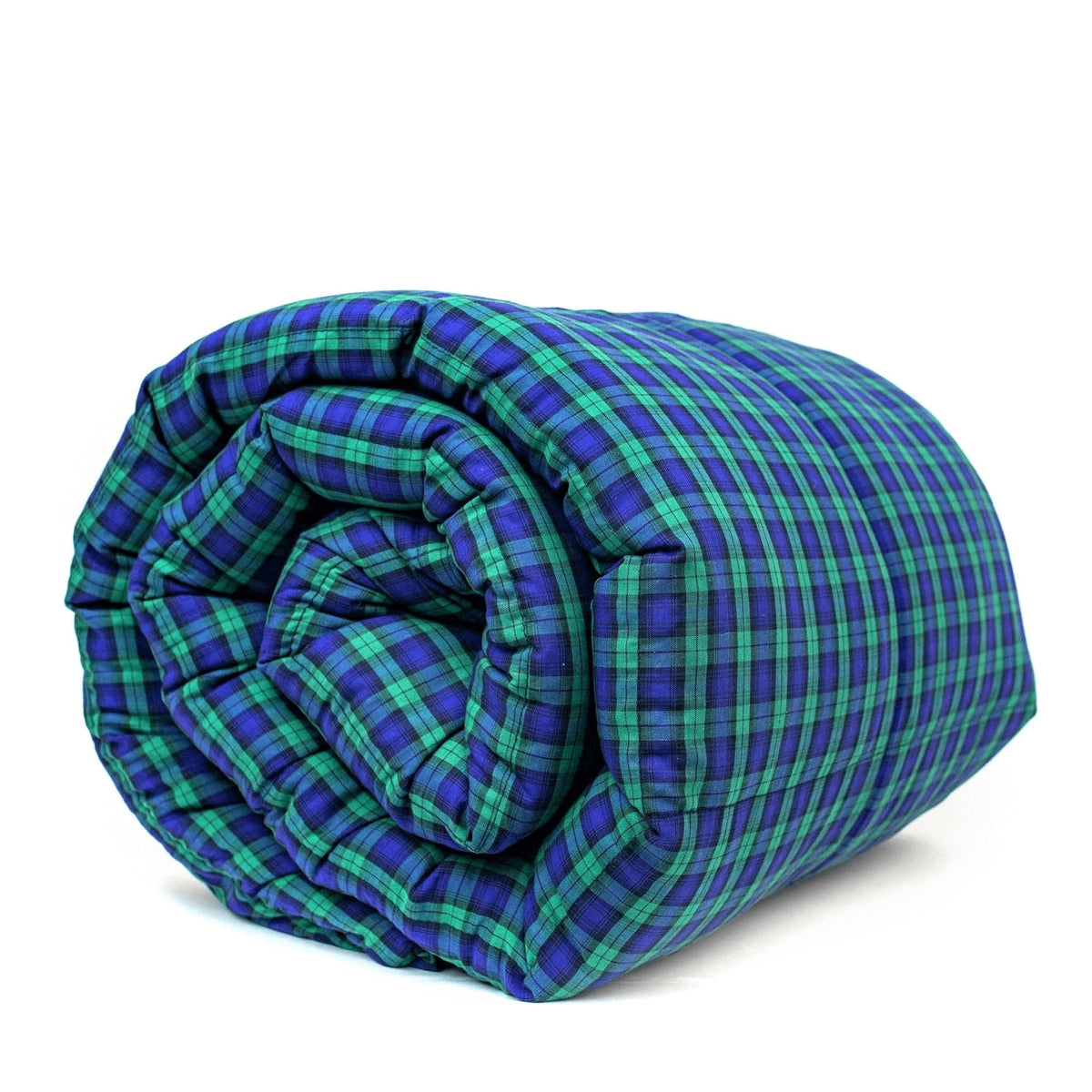Scottish Navy Plaid Weighted Blanket - Kids (38"x50") / 5lbs