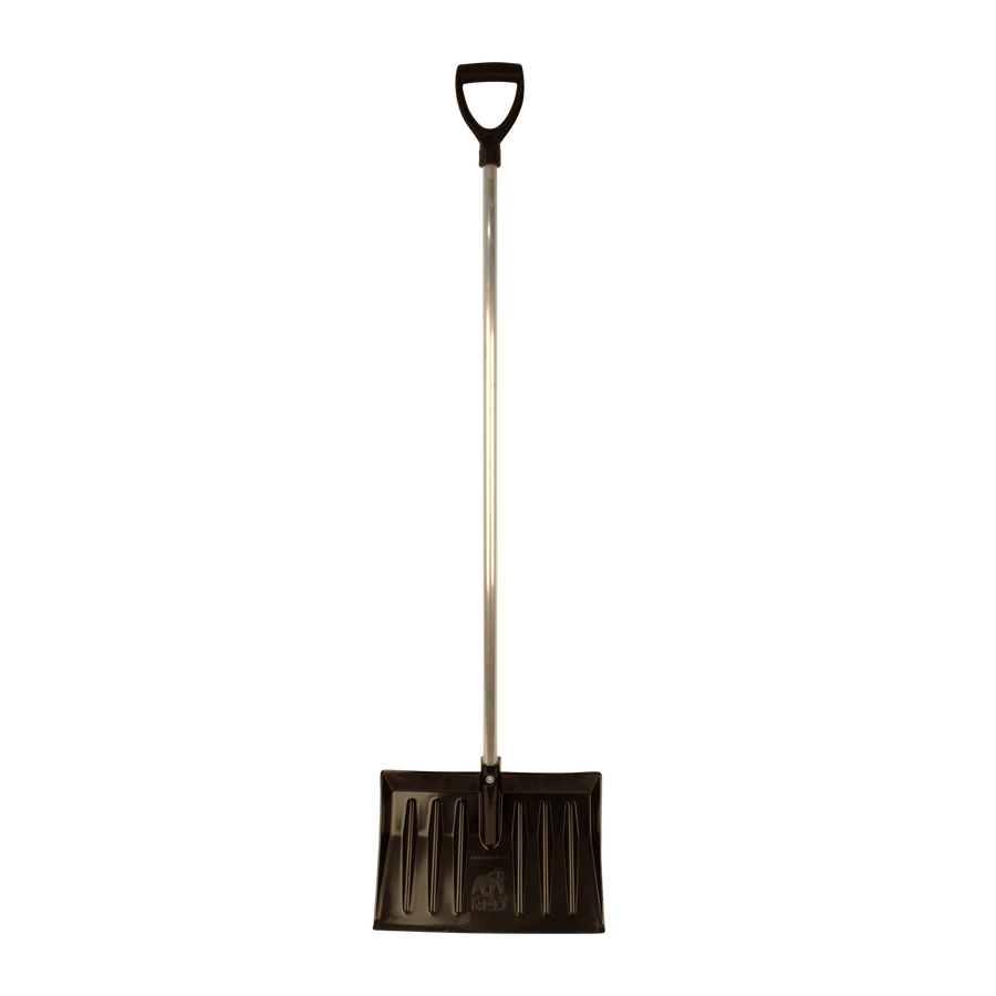 Multi Shovel with D Handle | Heavy Duty All Purpose Yard And Snow Shovel - Black