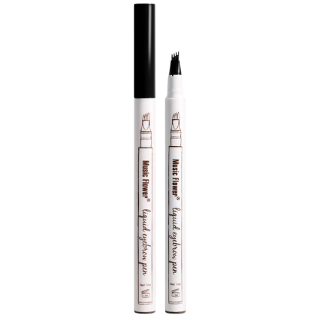 Music Flower Fine Sketch Eyebrow Pencil - 04 Black