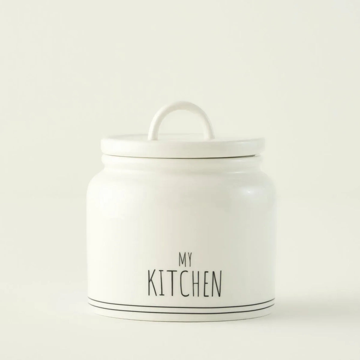 My Kitchen Porcelain Jar - 17oz