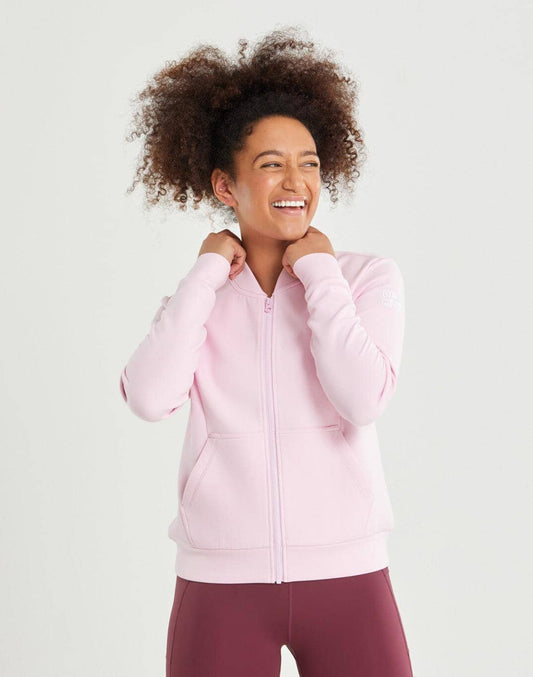 Neo Zip Jacket in Pastel Pink - XS/8 / Pastel Pink