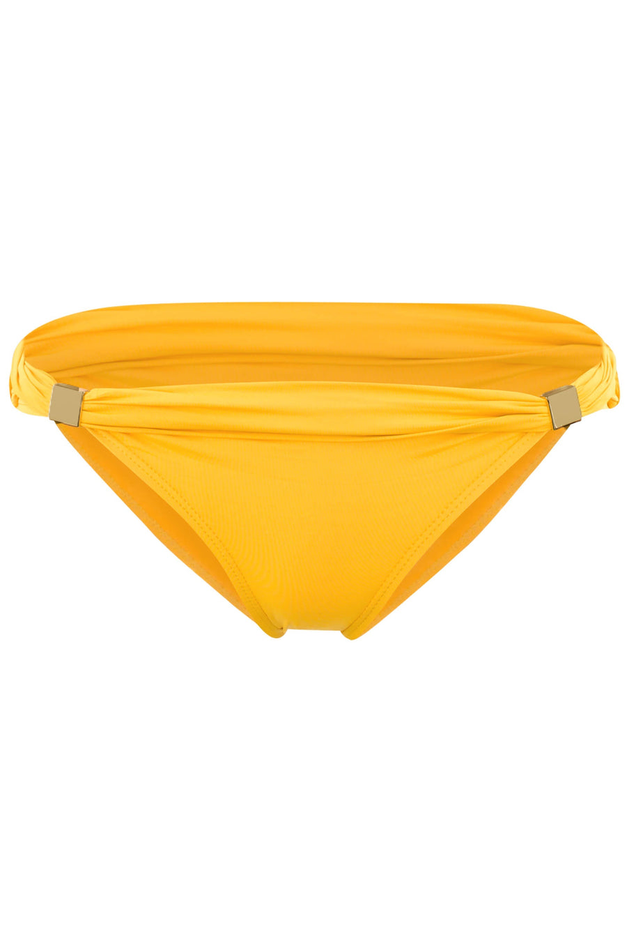 Nina Classic Brief Bikini Bottom Mustard | Size: Small