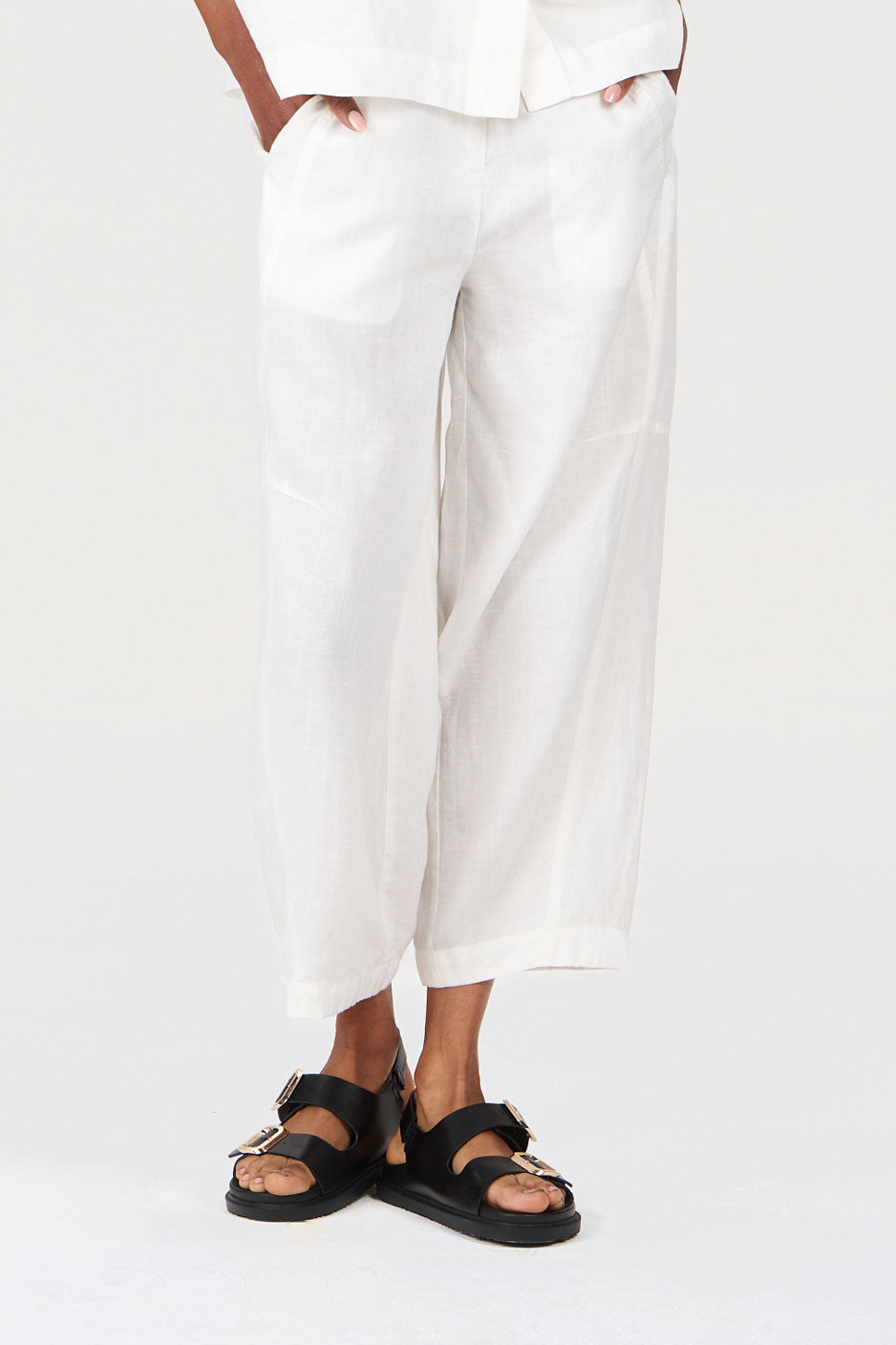 Tencel Culotte Modell: Olive