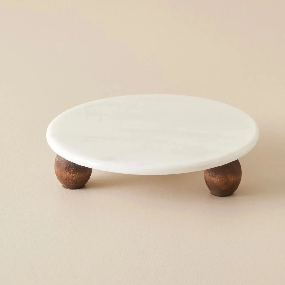 Olmo Marble Serving Stand