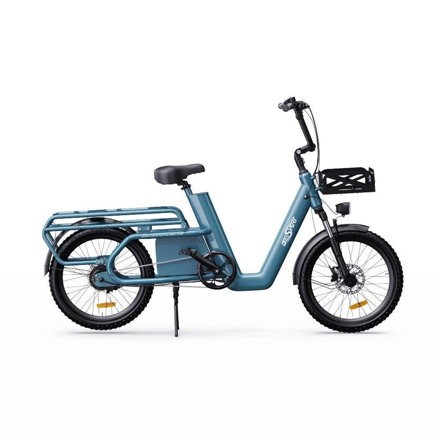 OneSport OT01 650W 20-Inch Cargo Electric Bike with 1296Wh High-Capacity Battery and App Connectivity
