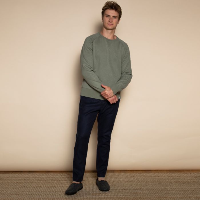 Dip & Doze Organic Cotton & Hemp Lounge Chinos Midnight / XL