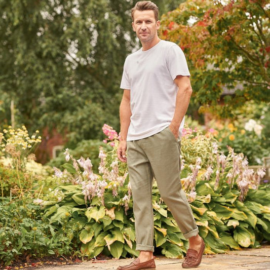 Dip & Doze Organic Cotton & Hemp Lounge Chinos Oliver / XL