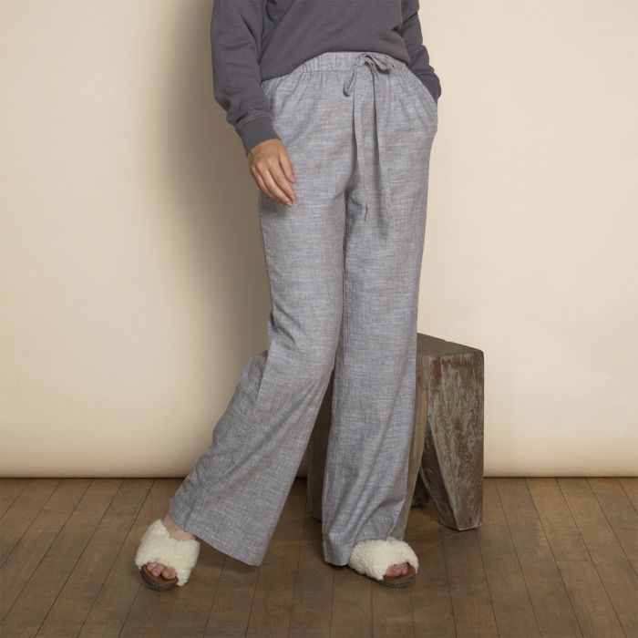 Dip & Doze Organic Cotton & Hemp Lounge Trousers Charcoal / S