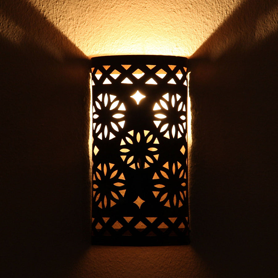 Orientalische Eisen Wandlampe EWL08