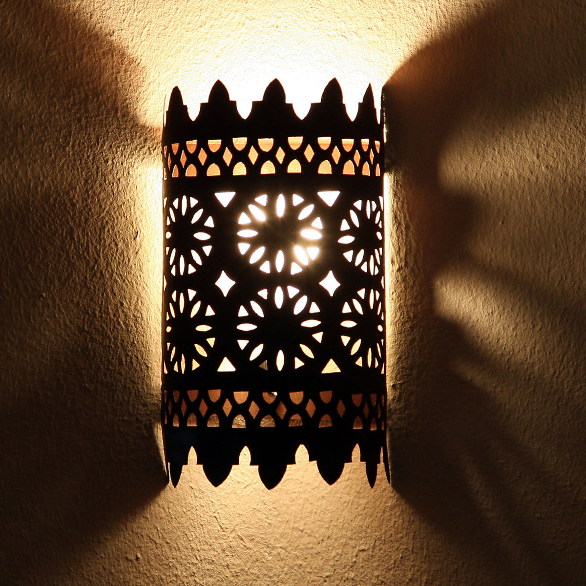 Orientalische Eisen Wandlampe EWL17