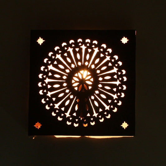 Orientalische Eisen Wandlampe EWL36